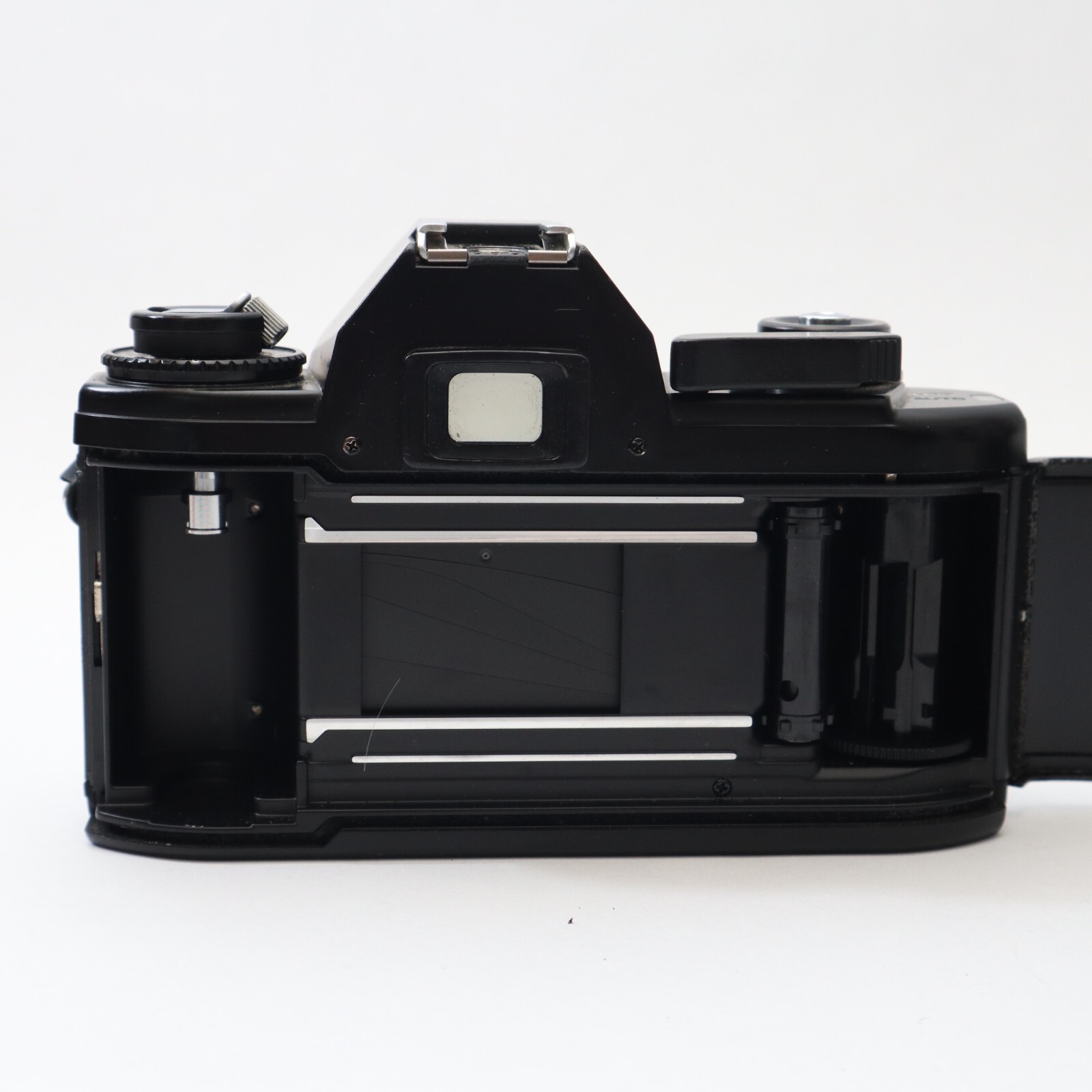 Nikon EM 35mm Film Camera Black 50mm f/1.8 Prime Lens Bundle Fully