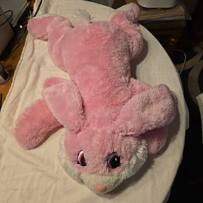 Dandee Collector's Choice Medium Floppy Pink Bunny Rabbit Easter Plush Toy