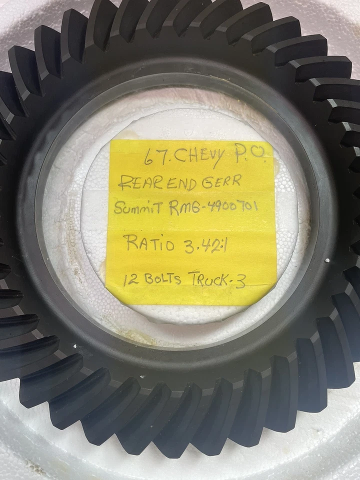 Summit Racing 49-0070-1 Differential Ring And Pinion Gears For 67 Chevy 3.42 - Image 3 of 3