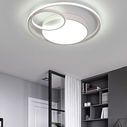New 110V Bedroom Light Led Ceiling Light Nordic Round Room - Picture 3 of 23