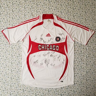 adidas シカゴファイアCFA ASYW サッカーシャツ Sサイズ adidas シカゴファイアCFA ASYW サッカーシャツ Sサイズ adidas シカゴ
