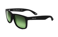 Polar Sunglasses POLAR 323 80/G Matte Black/Green Polarized Cal.55