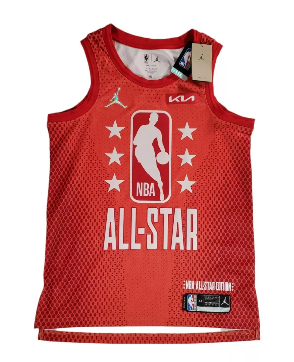 Men's Jordan Brand White 2022 NBA All-Star Game 75th Anniversary Swingman Jersey