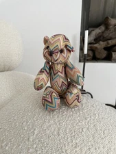 Very Rare Missoni Holt Renfrew Plush Bear 2012 - Slight Imperfections