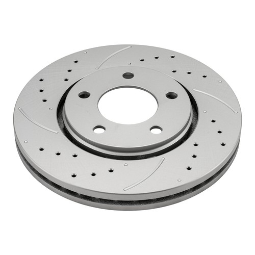 Pair Front Brake Rotors For 2001-2005 Dodge Grand Caravan 2002-2004 Caravan - Picture 9 of 12