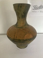 Vintage Primitive Southwest Style Amphora Jug Decorative Piece 