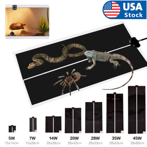 Aquarium Warming Heat Lizard Mat 110v