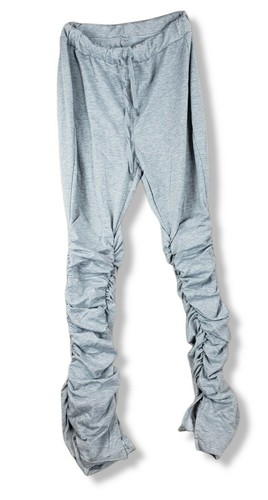 Women's Stacked Leggings Pants Split 