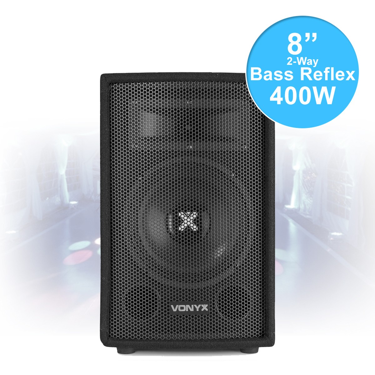 Vonyx Passive Speaker Vonyx SL8 8-Inch Passive PA Speaker