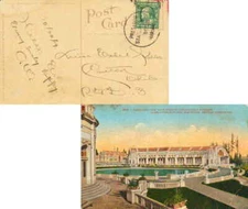 California Presidio Sta. 1909 sl in duplex  PPC (Panorama View From Steps of Agr