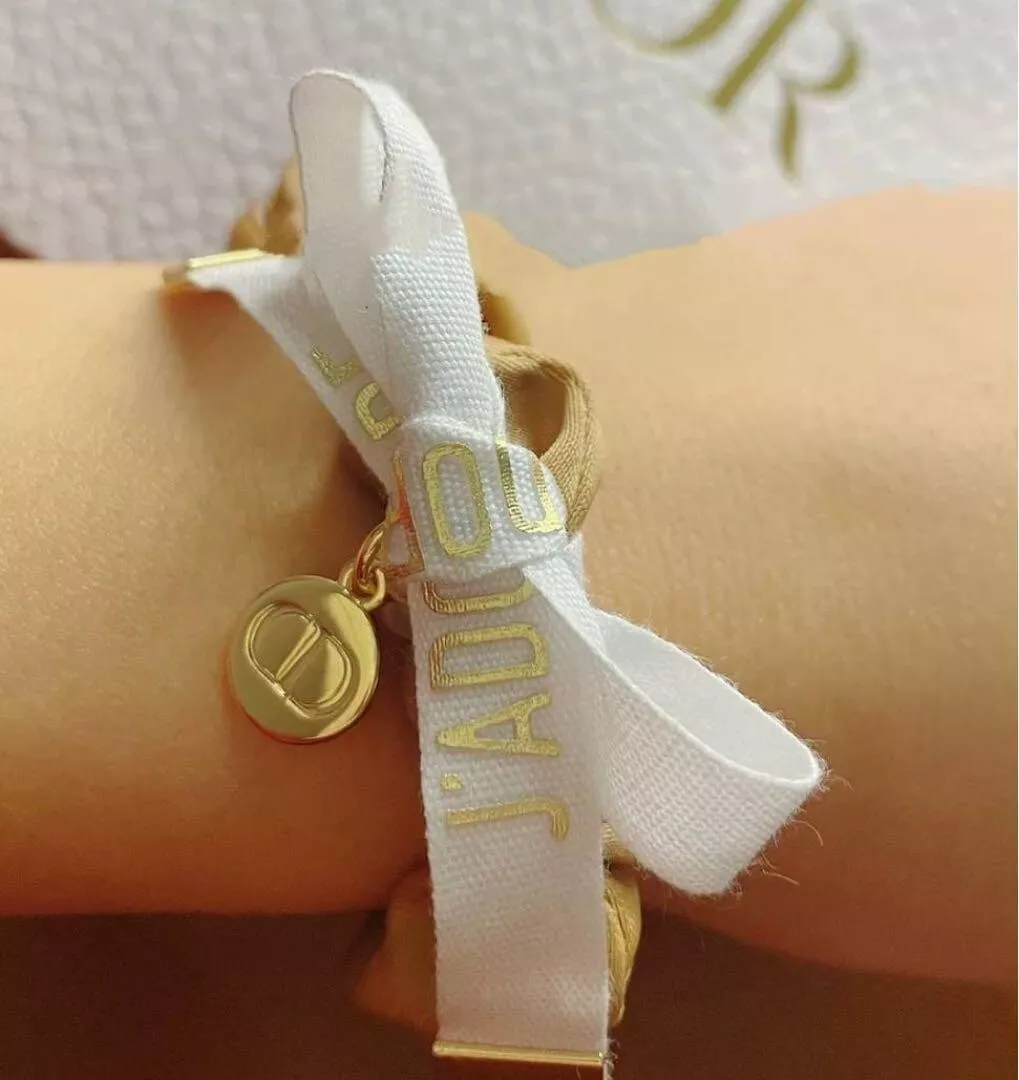 Dior tie shop bracelet