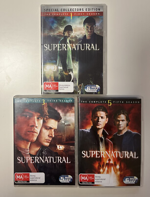 DVD SUPERNATURAL シーズン1～4 Supernatural TV Series Season 1-5 (DVD) R4 Sci-fi Jensen