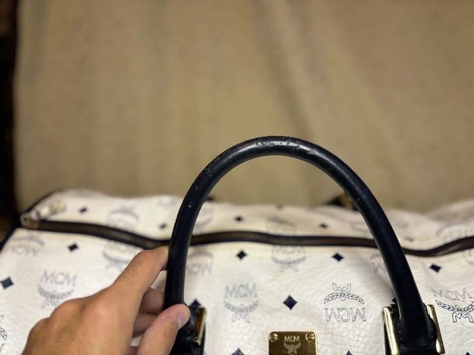 MCM 19.9” Ottomar Weekender Bag - Image 4 of 4