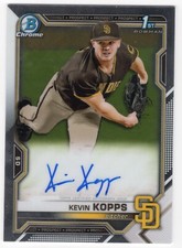 2021 Bowman Chrome - Kevin Kopps #CDA-KK San Diego Padres - 1st AUTO