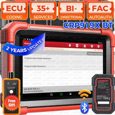 2026 LAUNCH X431 CRP919X BT PRO Bidirectional Car Diagnostic Scanner ECU Coding