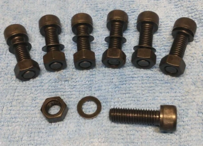 Y.F.S BMX Seat Clamp M8 Bolt, Washer, Nut, fits GT PRO PERFORMER GT PRO FREESTYLE TOUR