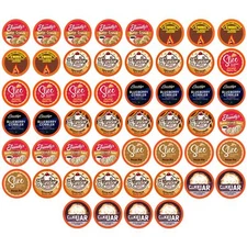 Two Rivers Dessert Coffee Sampler, 2.0 Keurig, FLAVORED Variety Pack, 52 Count