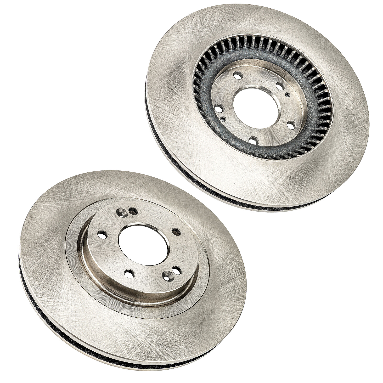 2PCS Front Disc Brake Rotors for Hyundai Santa Fe Sport 2013 2014 2015-2018