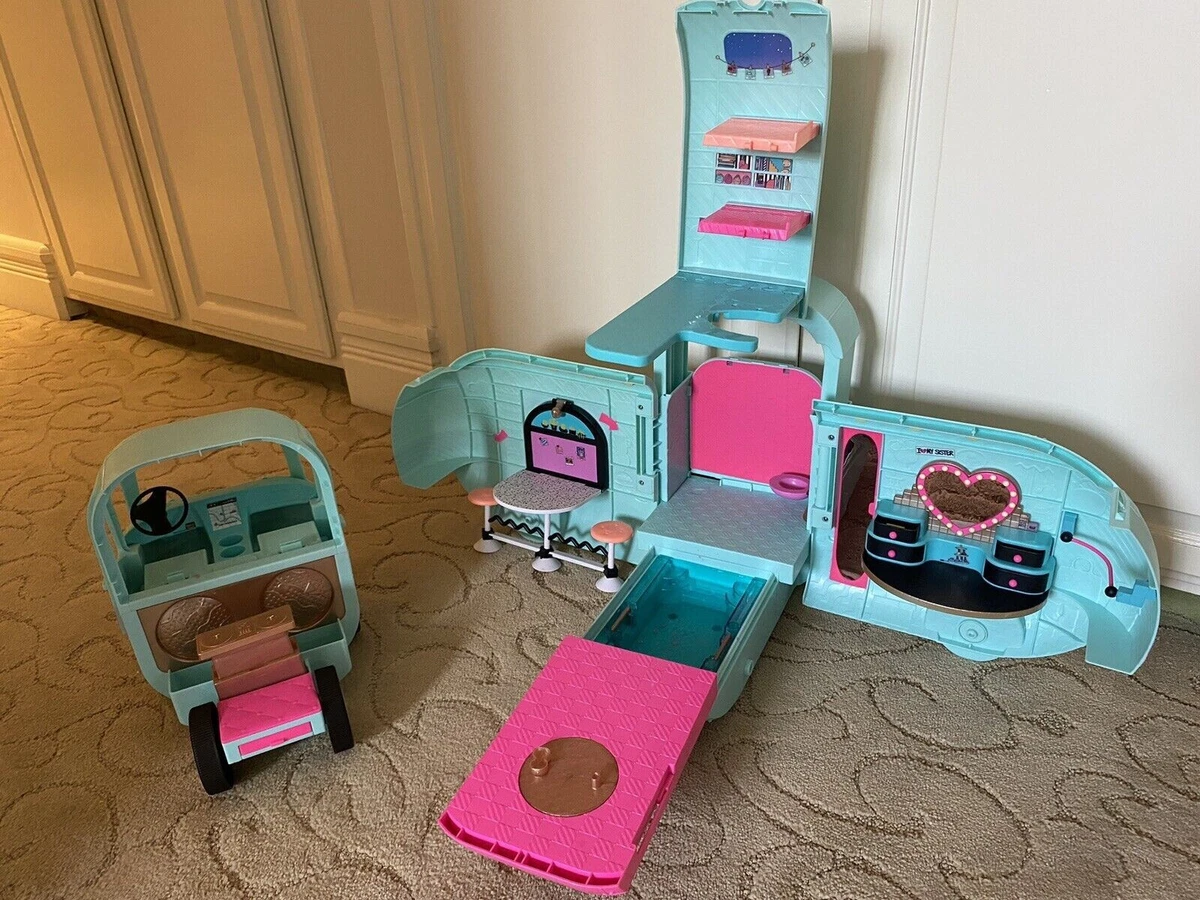 LOL OMG SURPRISE 2 IN 1 GLAMPER PLAYSET CAMPER BUS 23 x 11