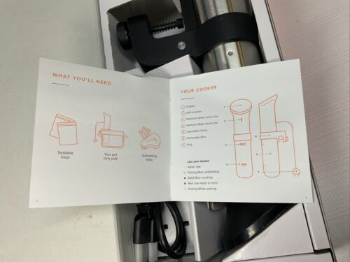 ANOVA Precision Cooker 120V/1000W Wi-Fi Enabled Adjustable Clamp Fits Any Pot - Picture 4 of 7