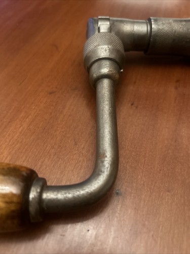 VTG STANLEY Rule & Level Co. 945-10in VICTOR Bit and Brace Hand Drill RARE - Picture 14 of 14