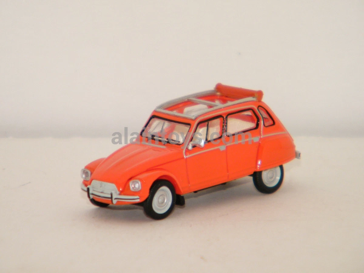 Miniature Citroën Acadiane Rouge & Noire Brekina 1/87 - Réf 14292 - Neuf