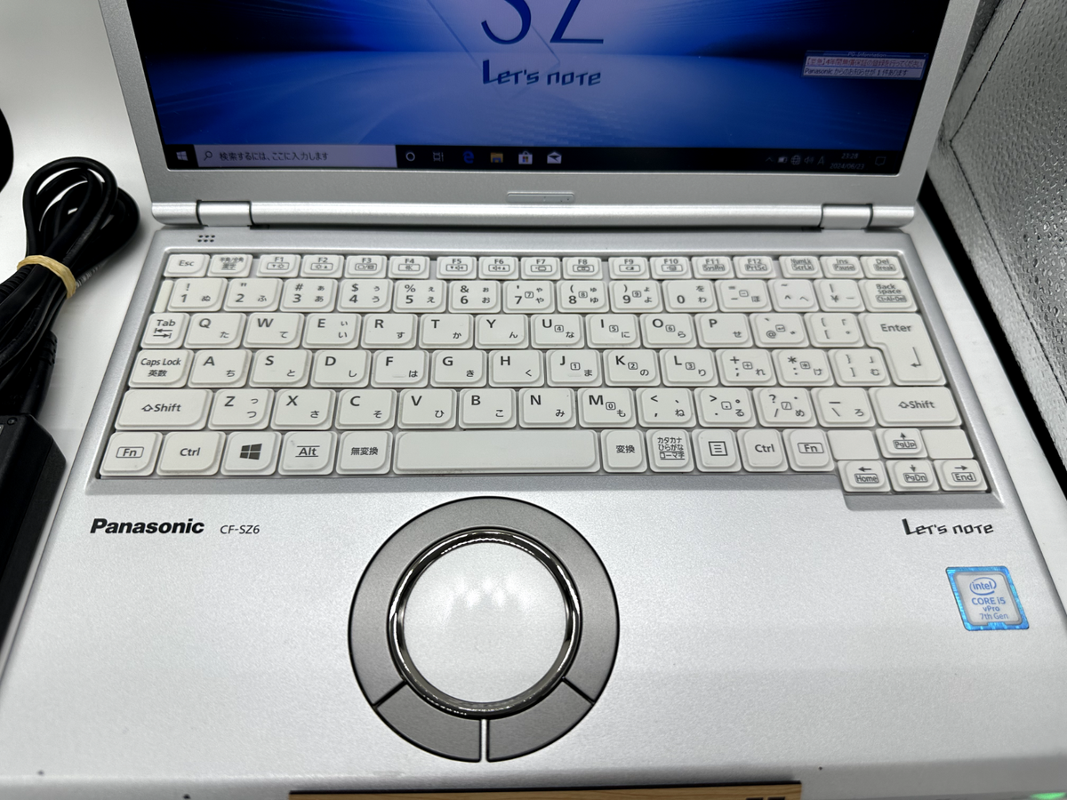 【Panasonic Let'sNote SZ6 CF-SZ6RDYVS corei5-7300U 8GB 256GB Win10PRO】 Panasonic Let's Note CF-SZ6 CF-SZ6RDYVS Windows10 Core i5 7300U