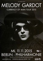 Melody Gardot - Currency Of Men , Berlin 2015 | Konzertplakat | Poster