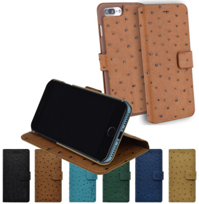 Iphone Plus Genuine Leather Book Case Protection Cover