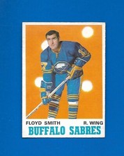 1970-71 OPC #140 FLOYD SMITH BUFFALO SABRES 70-71 O PEE CHEE NHL HOCKEY CARD