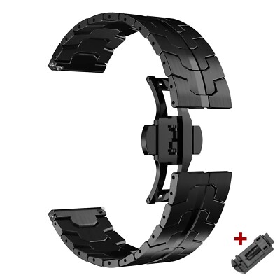 20mm 22mm Titanium Color Strap For Huawei Watch for Samsung Galaxy Steel Band