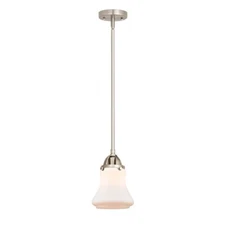 Innovations Bellmont 6" Mini Pendant, LED, BSN/Frost - 288-1S-SN-G191-LED