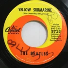 Rock 45 The Beatles - Yellow Submarine / Eleanor Rigby On Capitol Records