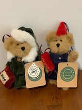 Boyds Bears 1999  2000 Plush Collectable Ornaments Retired Used with Tags