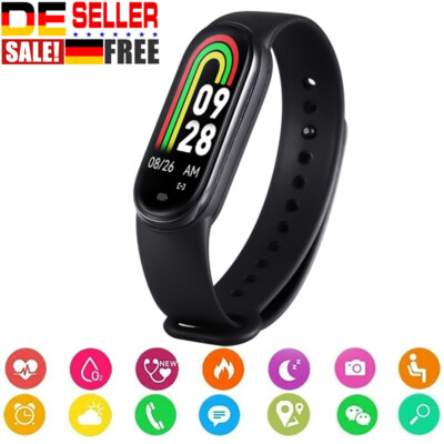 Smart Watch Band Bluetooth Fitness Tracker Sport Uhr Puls Armband Schrittzähler