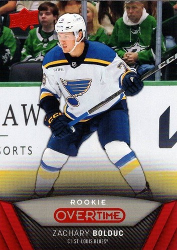 2024-25 Upper Deck OVERTIME BASE RED U Pick FREE Combined Shipping - Foto 89 di 99