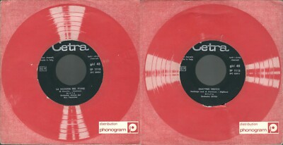 45 RPM Record Milva   The Girl Of The River // Four Dresses *