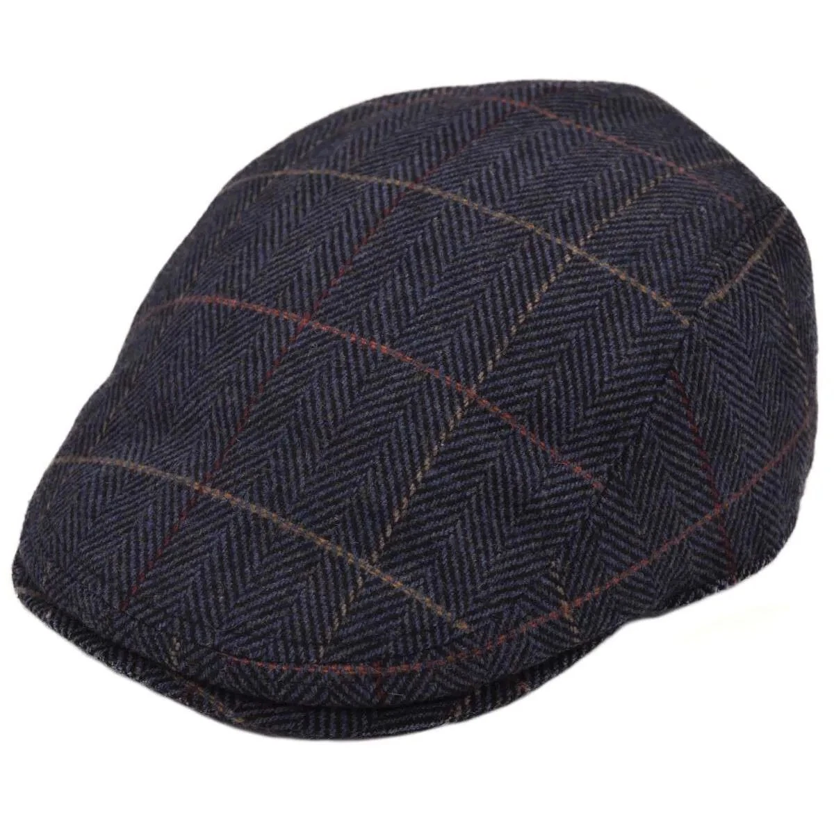 Tweed Flat Cap Navy Blue Fully Lined Major Wear
Opens in a new window or tab