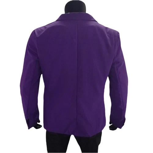 Men's Suit-Jacket Tops Business Casual Formal Coat Dress Work Slim Jacket Blazer - Picture 20 of 28