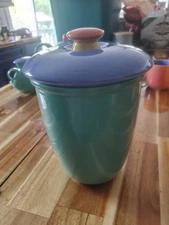 Medium canister with lid Pastel 1990's Lindt-Stymeist Colorways