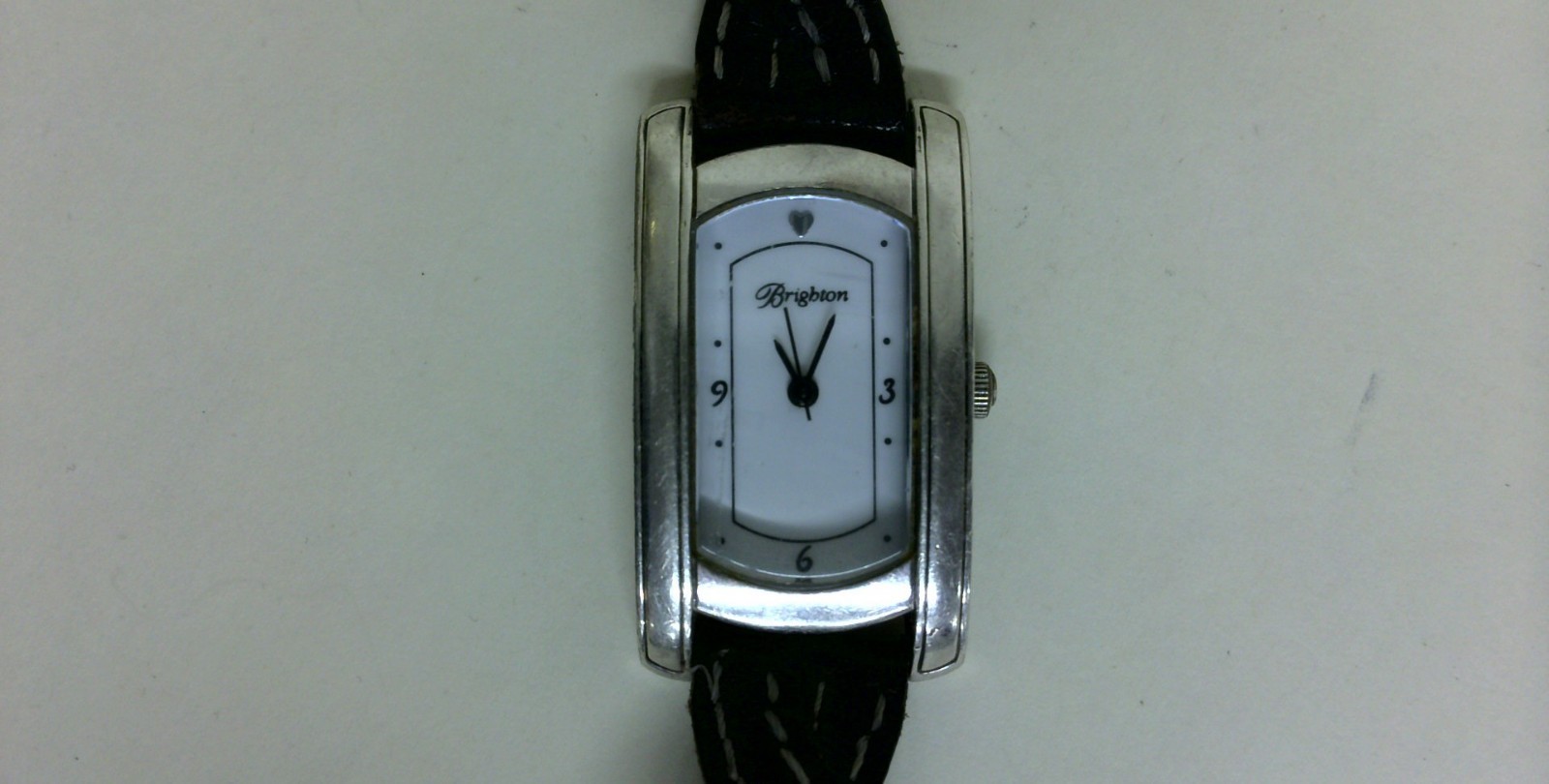 Brighton Winchester Rectangular Silver Plated Bra… - image 1