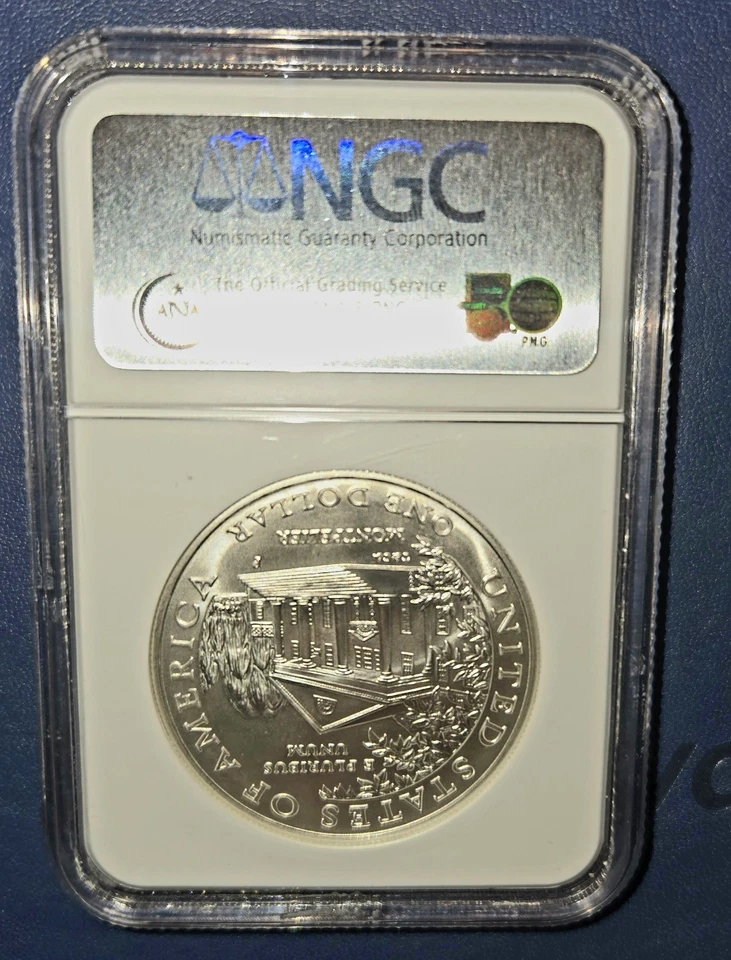 1999-P Dolley Madison Silver Dollar - Image 2 of 2