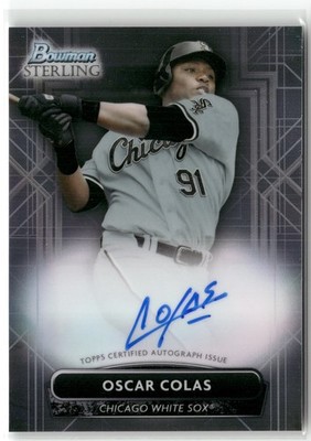 2022 Bowman Sterling OSCAR COLAS #PA-OC NM