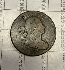 1803 Early U.S Draped Bust Large Cent*** Fine Details