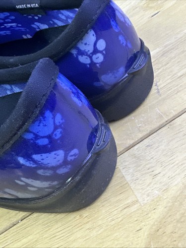 Sloggers Waterproof Paw Print Garden Shoe w/ Comfort Insole Blue Size 11 Women’s - Bild 5 von 6