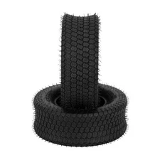 Set of 2 16x6.50-8 Lawn Mower Tractor Turf Tires 2 Ply Tubeless Black Rubber