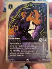 2026 Disney Lorcana Scar Created by the Vine Enchanted 243/207