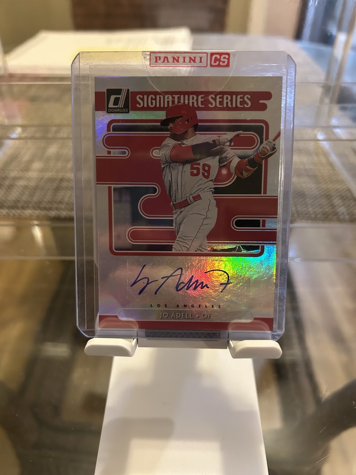 Jo Adell #SS-JA 2021 Donruss Baseball Signature Series