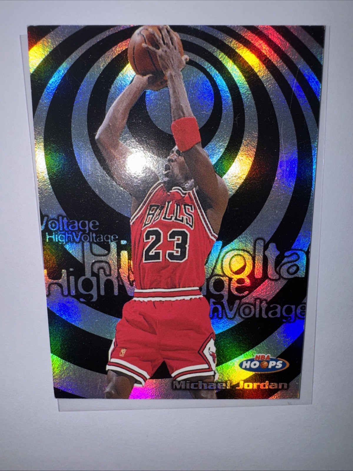 1997-98 NBA Hoops High Voltage Michael Jordan #14HV HOF 1q2z