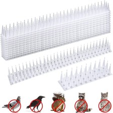 12/24x Wall Fence Spikes Anti Climb Defender Cat Bird Pigeon Repellent Deterrent